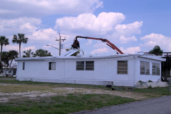 Mobile Home Demolition in Noblesville