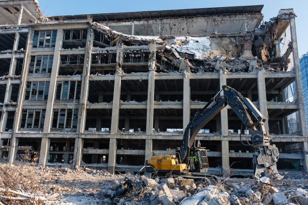 Commercial Building Demolition in Noblesville