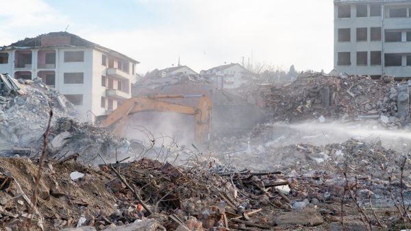 Apartment Demolition in Noblesville