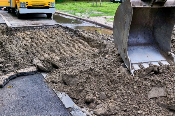 Blacktop Removal in Noblesville