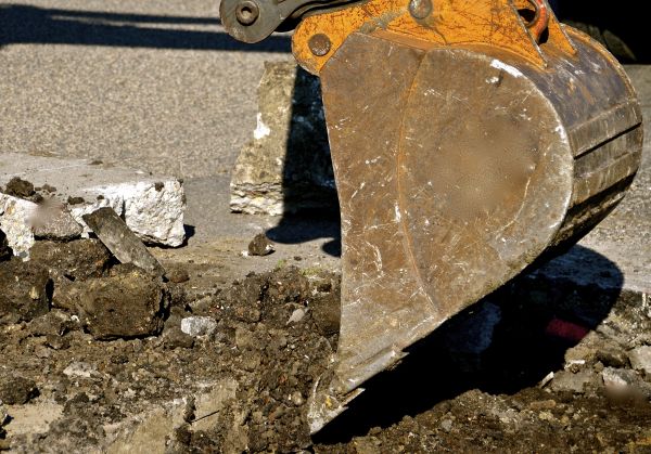 Cement Pad Demolition in Noblesville