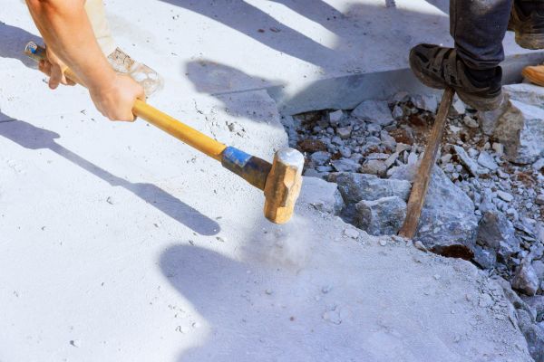 Concrete Pavement Demolition in Noblesville