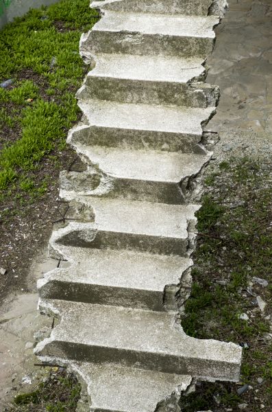 Concrete Steps Demolition in Noblesville