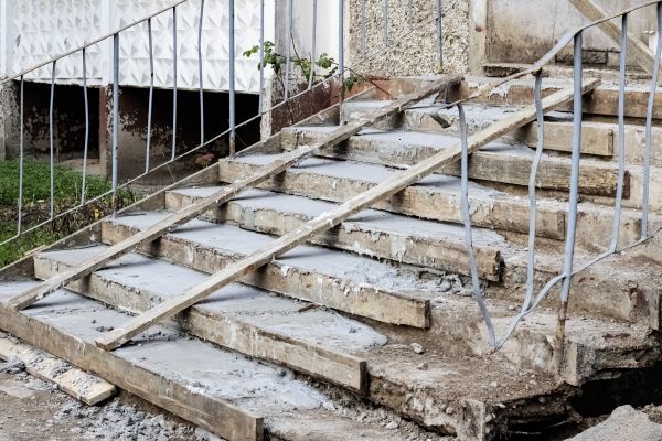 Staircase Demolition in Noblesville
