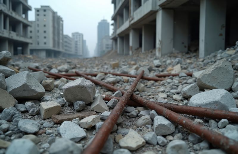 Industrial Site After Demolition